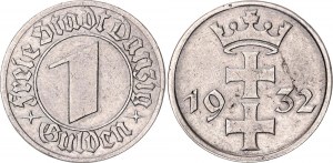 Danzig 1 Gulden 1932