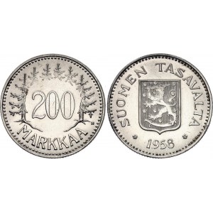 Finland 200 Markkaa 1958 H