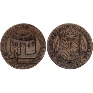 France Token Louis XIV - États de Bourgogne 1678