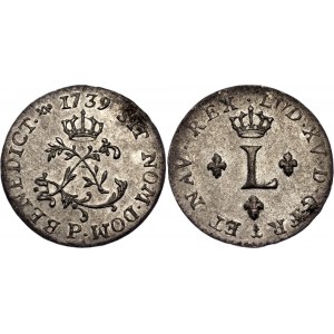 France 1/120 Ecu 1739 P