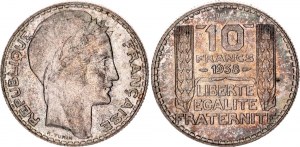 France 10 Francs 1938