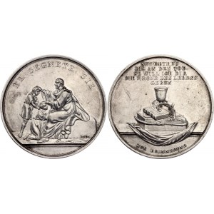 German States Christian Silver Medal Bartism 1768 - 1819 (ND)