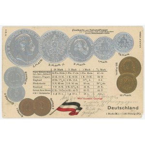 Germany - Empire Post Card Coins of Germany 1904 - 1912 (ND)