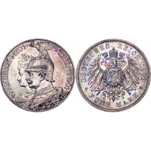 Germany - Empire Prussia 5 Mark 1901 A