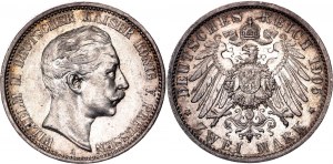Germany - Empire Prussia 2 Mark 1905 A