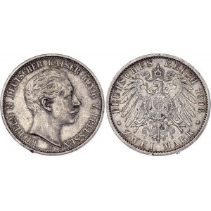 Germany - Empire Prussia 2 Mark 1906 A