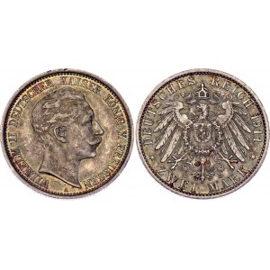 Germany - Empire Prussia 2 Mark 1911 A