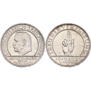 Germany - Weimar Republic 3 Reichsmark 1929 A