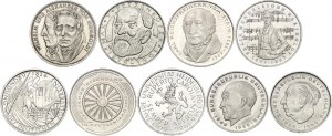 Germany - FRG Lot of 9 Coins 1967 - 1986