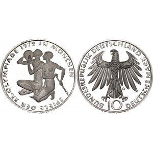 Germany - FRG 10 Deutsche Mark 1972 D