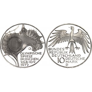 Germany - FRG 10 Deutsche Mark 1972 D