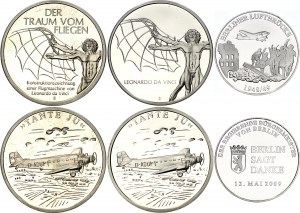 Germany - FRG Lot of 3 Medal 1995 - 2006