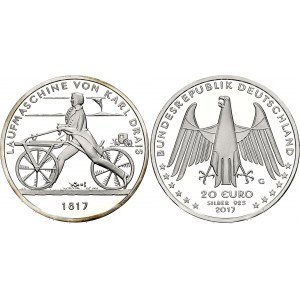 Germany - FRG 20 Euro 2017 G