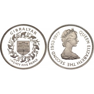 Gibraltar 25 Pence 1977