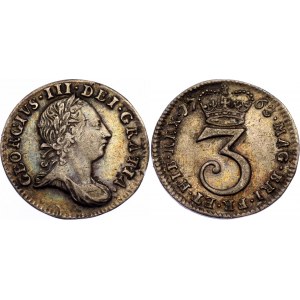 Great Britain 3 Pence 1763