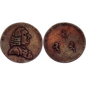 Great Britain Birmingham 1/2 Penny 1792 Trade Token