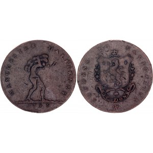 Great Britain Lancashire - Manchester 1/2 Penny 1793