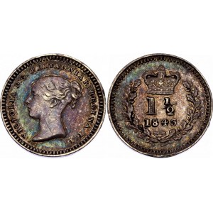 Great Britain 1-1/2 Pence 1843