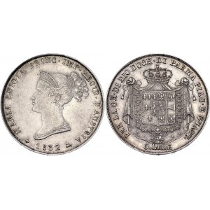 Italian States Parma 5 Lire 1832 Rare