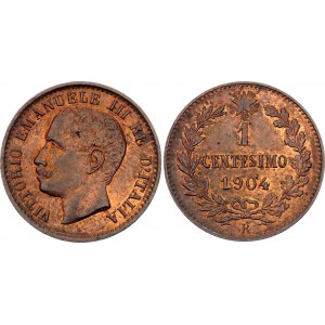 Italy 1 Centesimo 1904 R