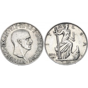 Italy 10 Lire 1936 R