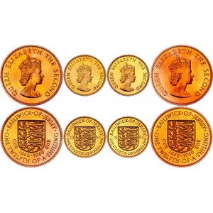 Jersey Commemorative Coins Set 1960