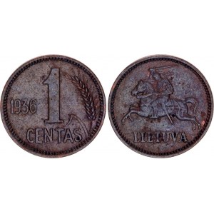 Lithuania 1 Centas 1936