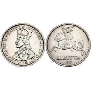 Lithuania 10 Litu 1936