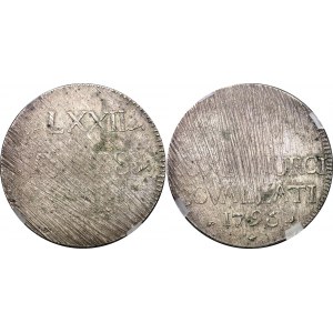 Luxembourg 72 Asses 1795 GENI XF45