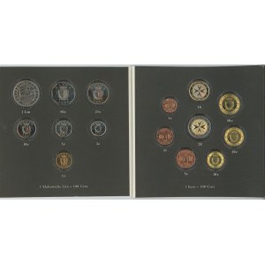 Malta Coin Set of 15 Coins 1986 - 2008 Switching to Euro