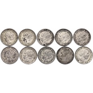 Netherlands 10 x 10 Cents 1878 - 1941