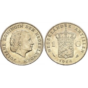 Netherlands 1 Gulden 1964