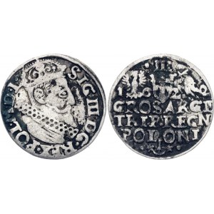 Polish - Lithuanian Commonwealth 3 Groschen / Trojak 1622