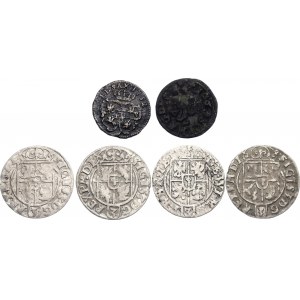Polish - Lithuanian Commonwealth Lot of 6 Coins 1622 -1752