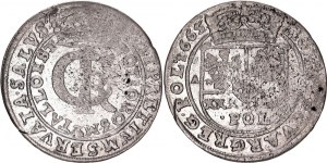 Polish - Lithuanian Commonwealth Tymf / 30 Groszy 1665