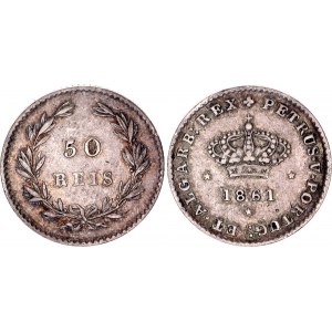 Portugal 50 Reis 1861