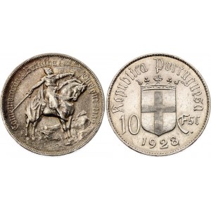 Portugal 10 Escudos 1928