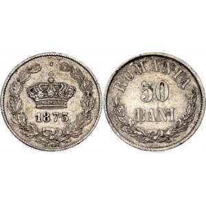 Romania 50 Bani 1873