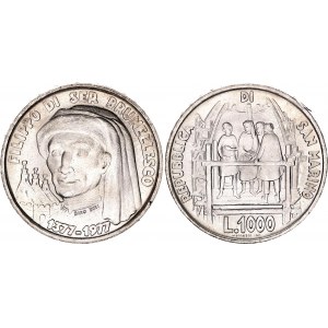 San Marino 1000 Lire 1977