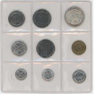 San Marino Annual Coin Set of 9 Coins 1977 R