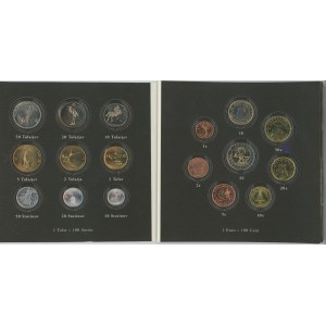 Slovenia Coin Set of 17 Coins 2006 - 2007 Switching to Euro
