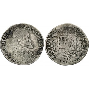 Spanish Netherlands 1/5 Philipsdaalder 1563 - 1580 (ND)