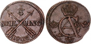 Sweden 1/4 Skilling 1803