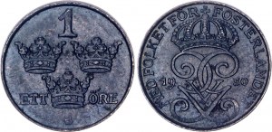 Sweden 1 Ore 1950