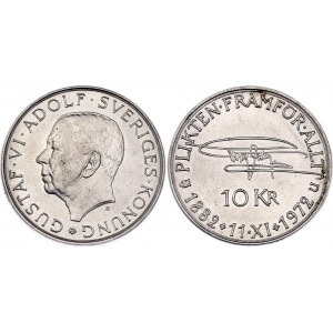 Sweden 10 Kronor 1972 U