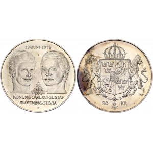 Sweden 50 Kronor 1976 E