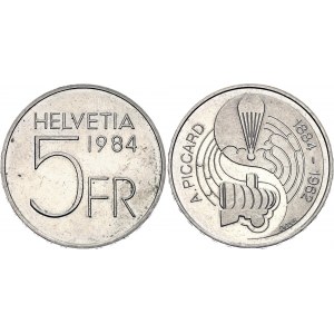 Switzerland 5 Francs 1984