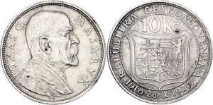 Czechoslovakia 10 Korun 1928