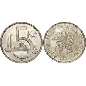 Czechoslovakia 5 Korun 1930