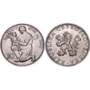 Czechoslovakia 10 Korun 1955